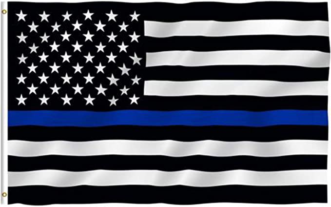 Blue Lives Matter Flag